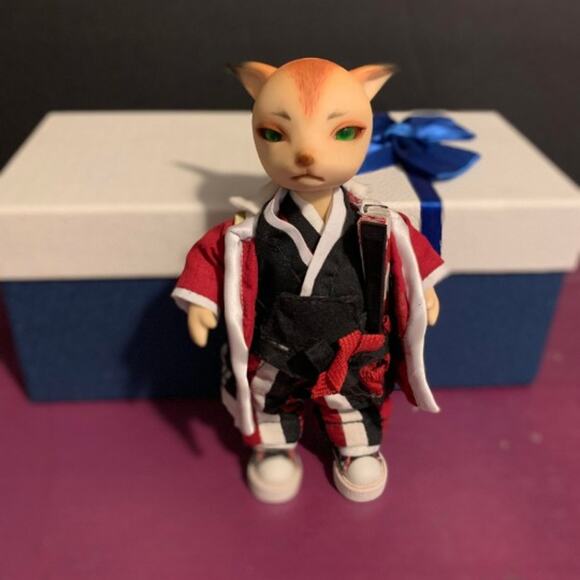 BJD Dollzone Pets Fox Figaro 16cm - Picture 4 of 5